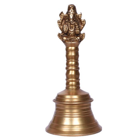 Hand Bell Ganesh (5.25 In)