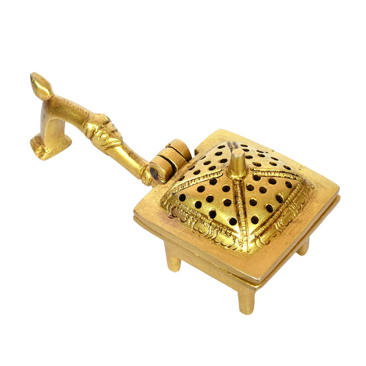 Dhoop Burner with Designer Handle (5.5 In)