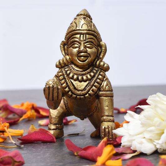 Baby Krishna Kneeling (2.5 In)