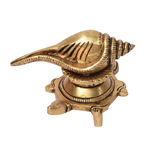 Tortoise With Shankh (2.75 In)
