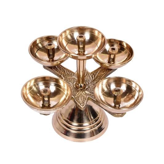 5 Batti Diya (5 X 4 In)