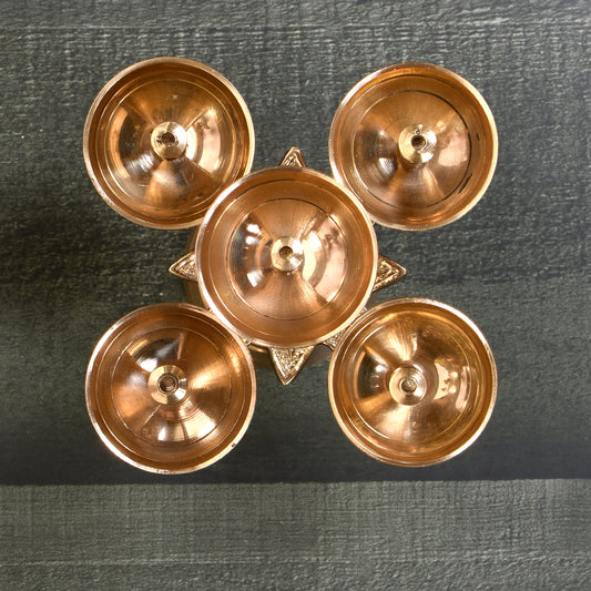 5 Batti Diya (5 X 4 In)