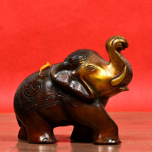 Brown Elephant (5.5 X 4 In)