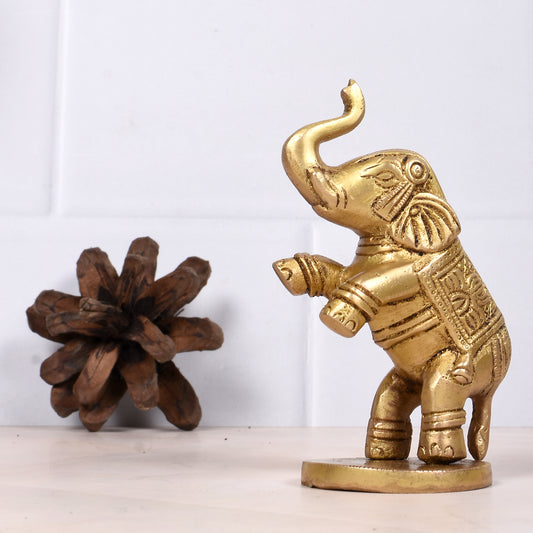 Elephant Standing In Jumping Position (4 In)