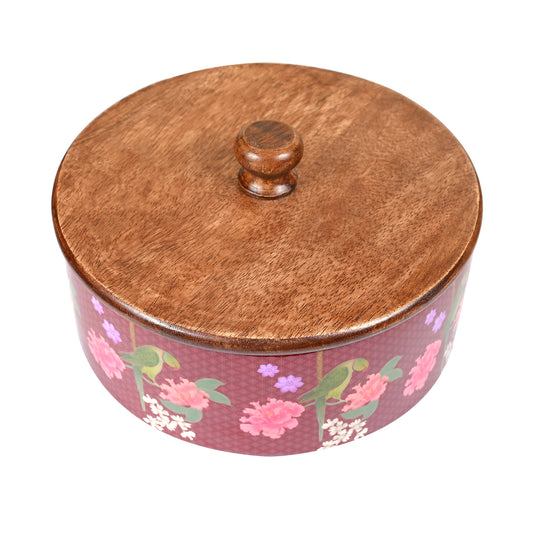 Roti Box (Flat) - 8" - Red