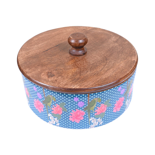 Roti Box (Flat) - 8" - Blue