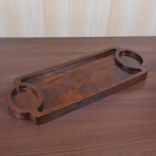 Wooden Chip & Dip - Rectangular