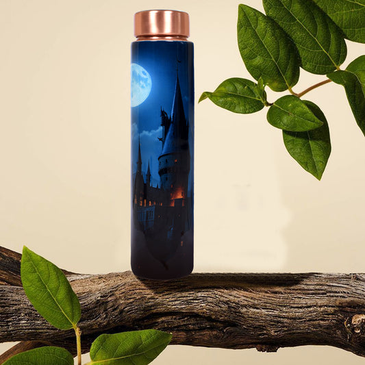 Decal Printed Slim Bottle - Moon (750 ml)