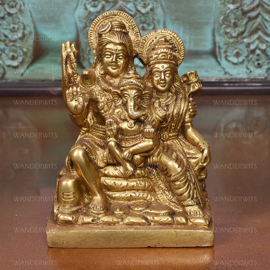 Shiva Family Sitting (5.5 In)