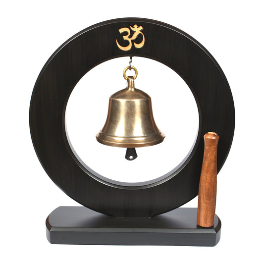 Brass Om Bell (11 In)