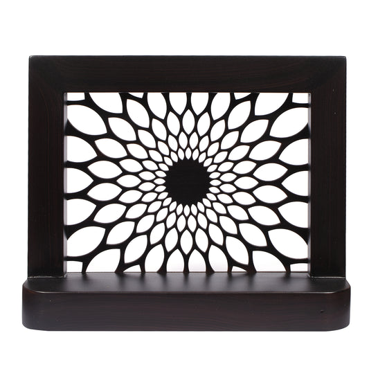 Wooden Stand With Cutwork (9 In)