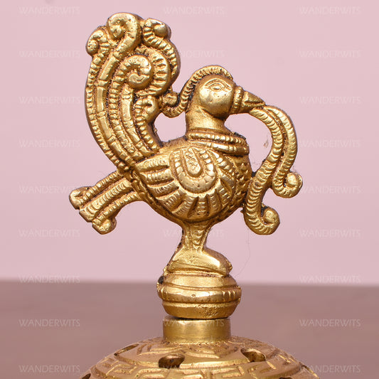 Peacock Dhoop Burner (6 In)