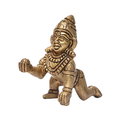 Baby Krishna Kneeling (2.5 In)
