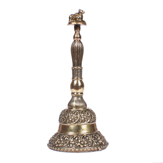 Brass Hand Bell Nandi (4 In)