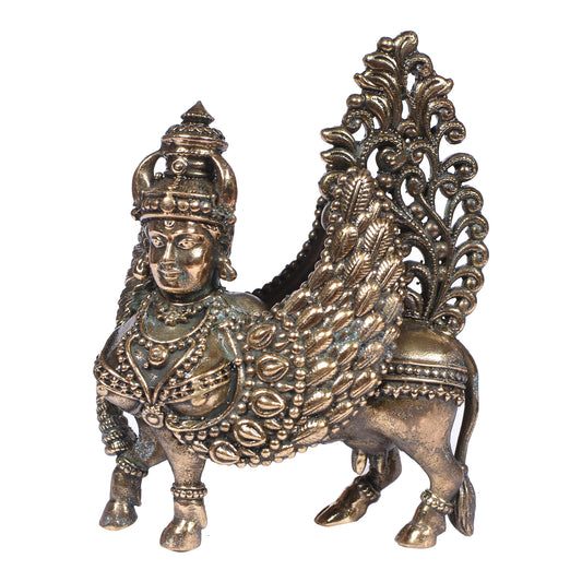 Brass Kamdhenu (3 In)