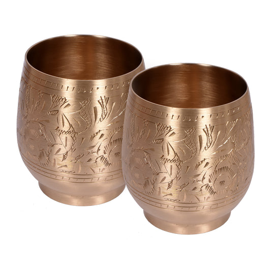 Goblet Glasses (Set Of 2) - 3.5 X 2.5 In