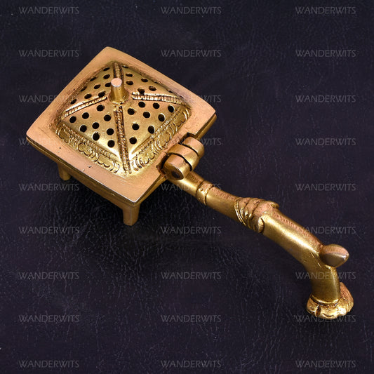 Dhoop Burner with Designer Handle (5.5 In)