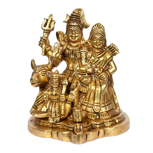 Shiv Parivaar With Shivling (4.5 In)