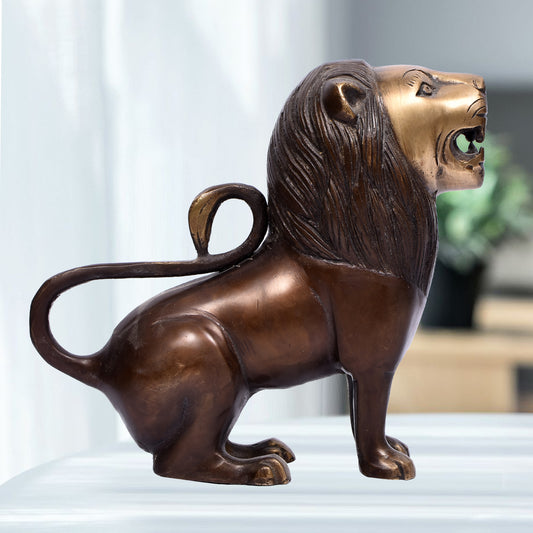 Lion Sitting Without Base (6 In)
