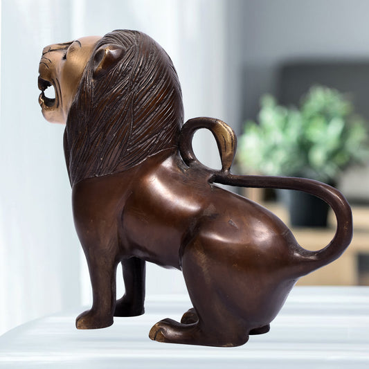 Lion Sitting Without Base (6 In)