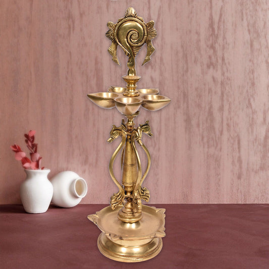 Shankh Oil Lamp (16 In)
