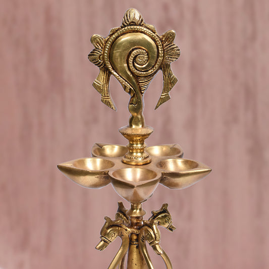 Shankh Oil Lamp (16 In)