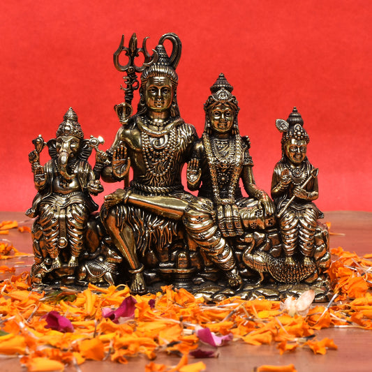 Shiv Parivaar Sitting on Base (5 In)