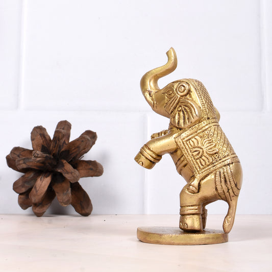 Elephant Standing In Jumping Position (4 In)