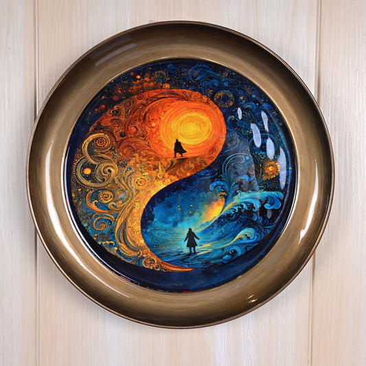 Brass Wall Plate - Wanderer