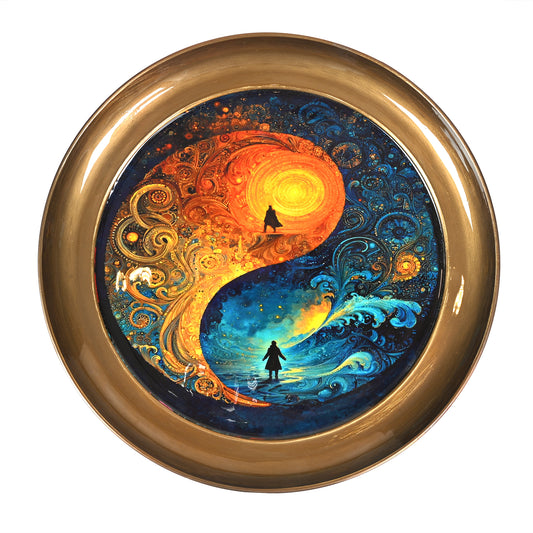 Brass Wall Plate - Wanderer