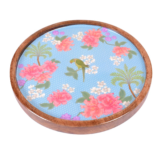 Round Tray - 8" - Blue