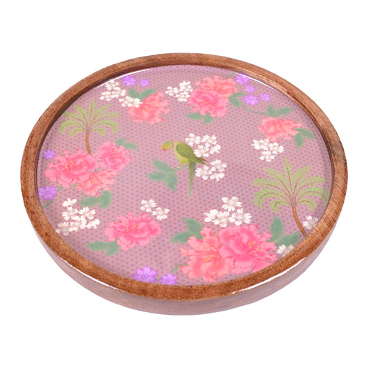 Round Tray - 8" - Purple
