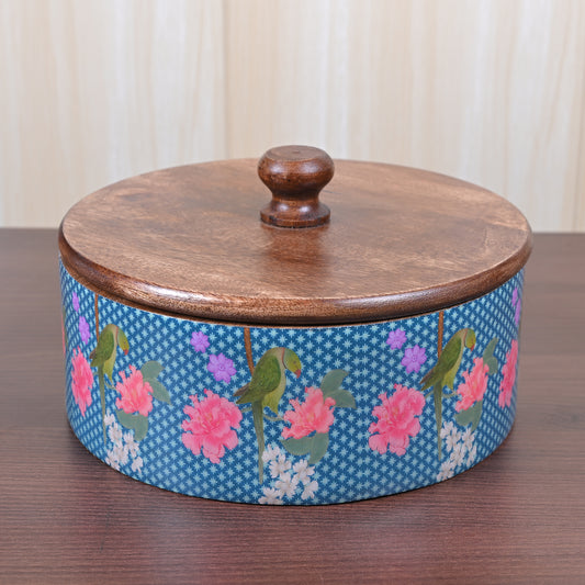 Roti Box (Flat) - 8" - Blue